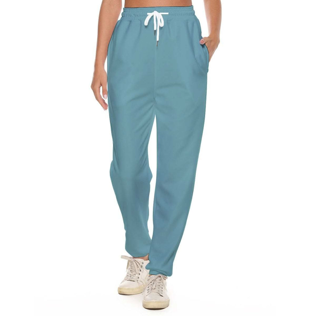 Casual Pants For Women -Ocean's Paradise| Rib cuff pants| Unique pant.