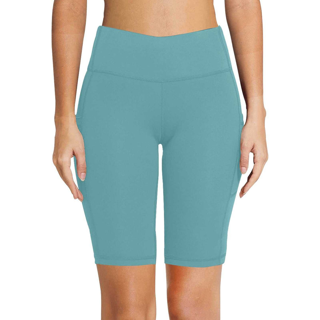 Biker Shorts for Women |  Unique Styled Yoga Leggings with Pockets!