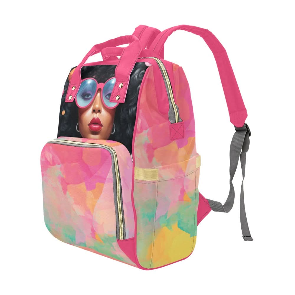 Watercolor Multi-Function Backpack | Fashionable Backpack | Stylish 