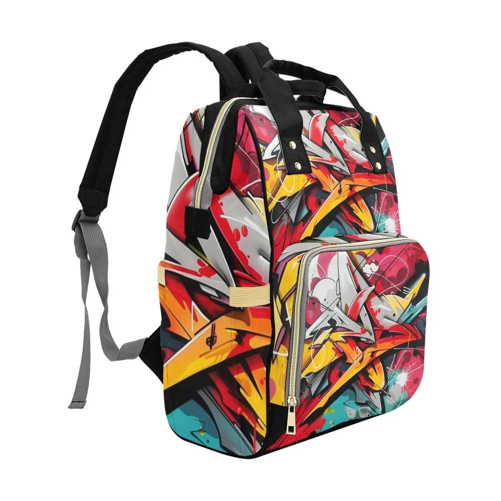 Backpack - Graffiti Backpack | Trendy backpack | Urban backpack