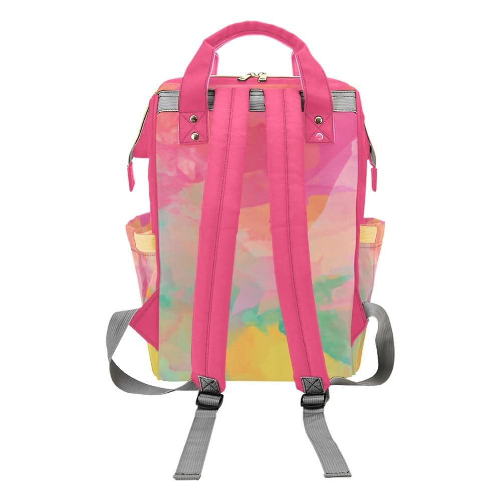 Watercolor Multi-Function Backpack | Fashionable Backpack | Stylish 